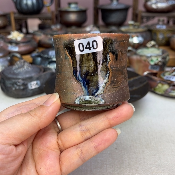 壶裸柴烧陶瓷茶器