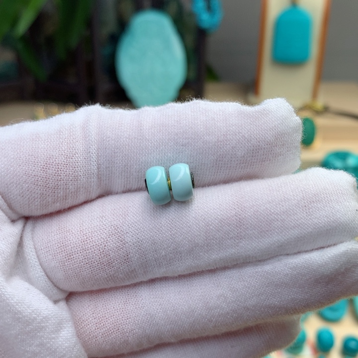 绿松石未镶嵌珠宝半成品