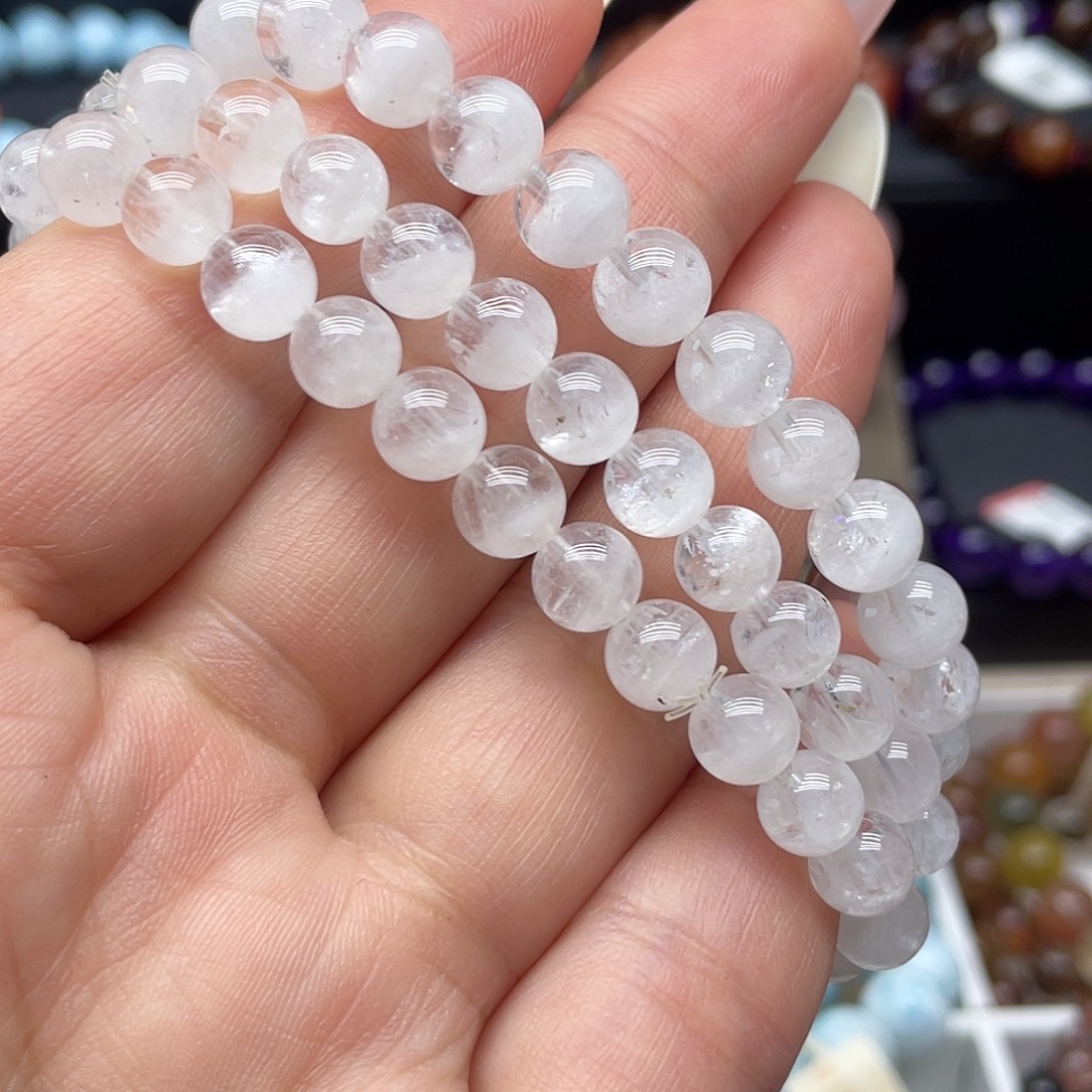 水晶未镶嵌手链天然手链