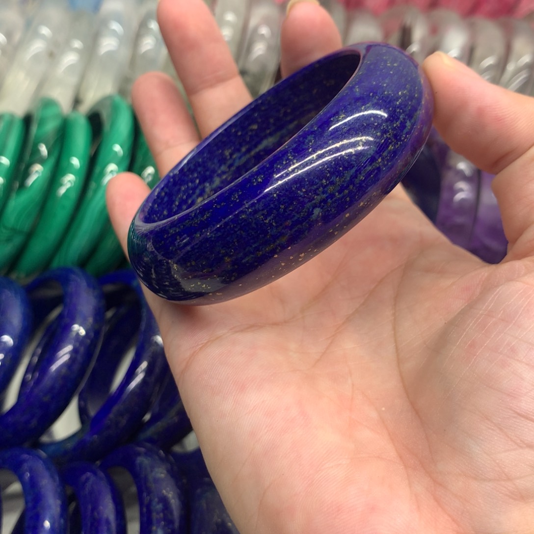 一***天青金石未镶嵌手镯