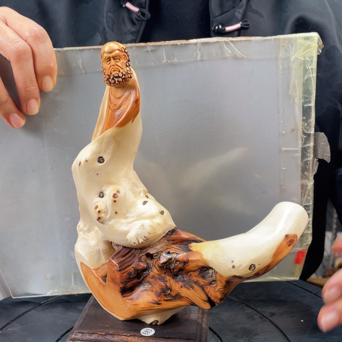 柏木（崖柏）随型摆件