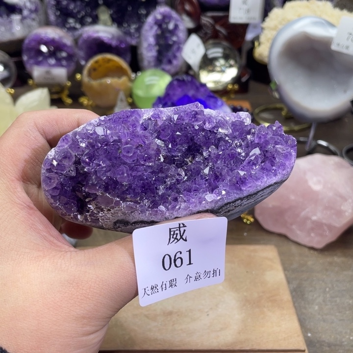 水晶未镶嵌珠宝半成品