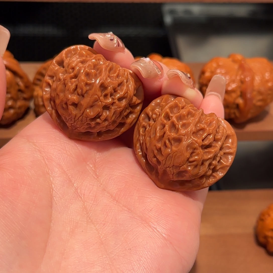 桃核吊坠桃心宫灯36 精品752