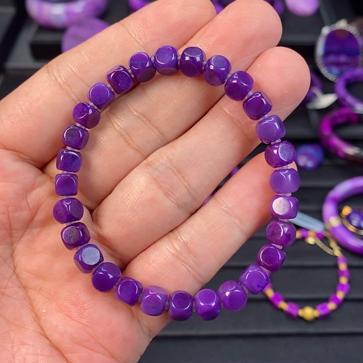 苏纪石（舒俱来）手链未镶嵌