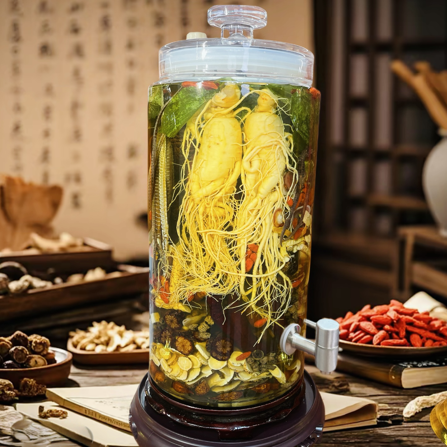 27种泡酒料（不带瓶，精美礼盒包装）