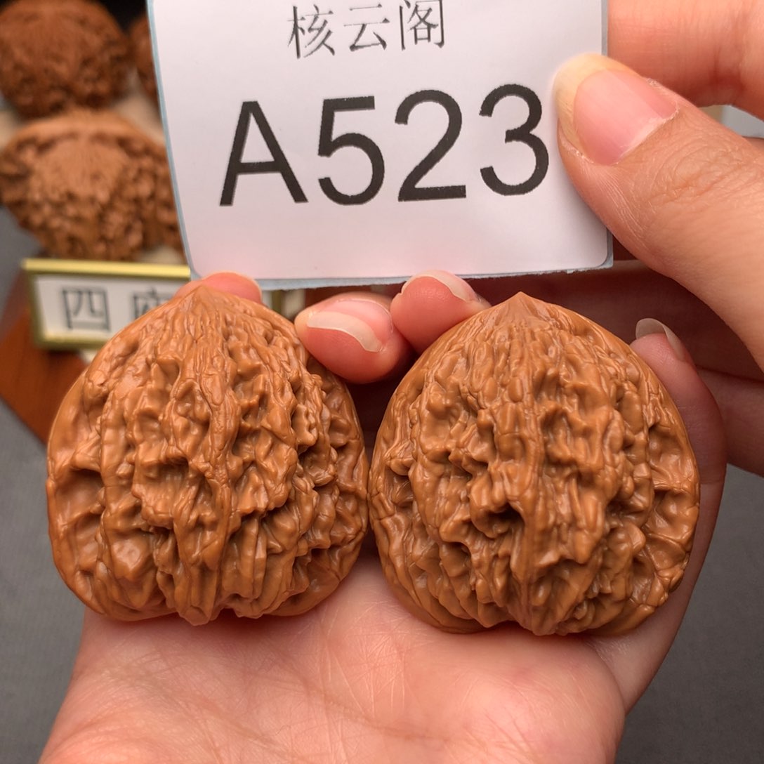 文玩核桃把件43麦虎