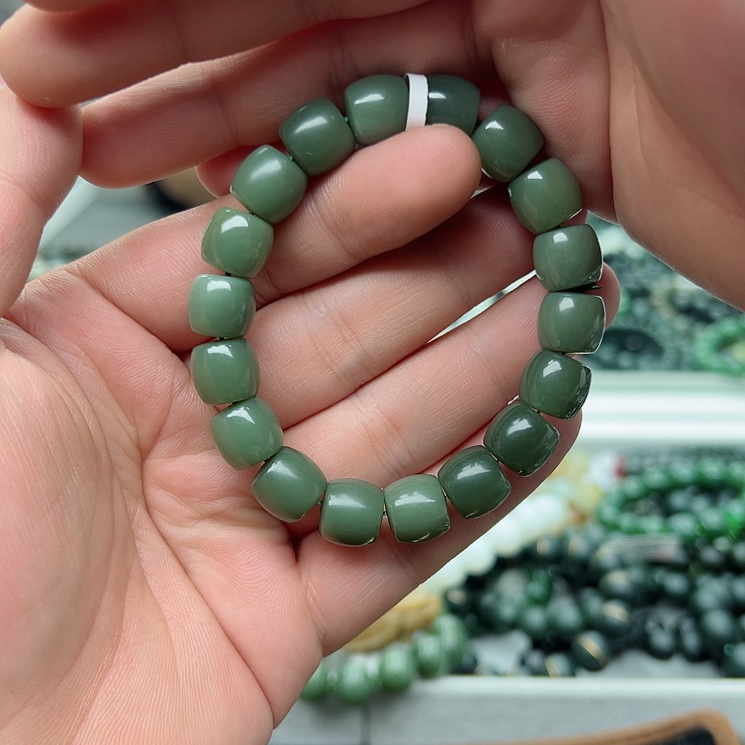 和田玉手串未镶嵌