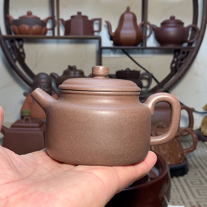 紫砂茶壶田**光原矿紫砂壶