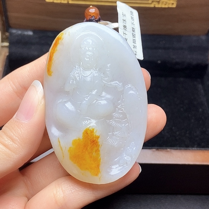 和田玉挂件未镶嵌N