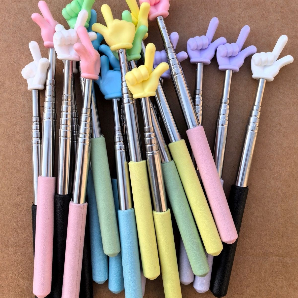 儿童阅读伸缩指读棒读书神器黑板小手指棒教具教鞭教师专用可伸缩