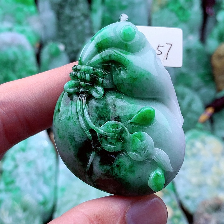 翡翠吊坠(不含链)未镶嵌