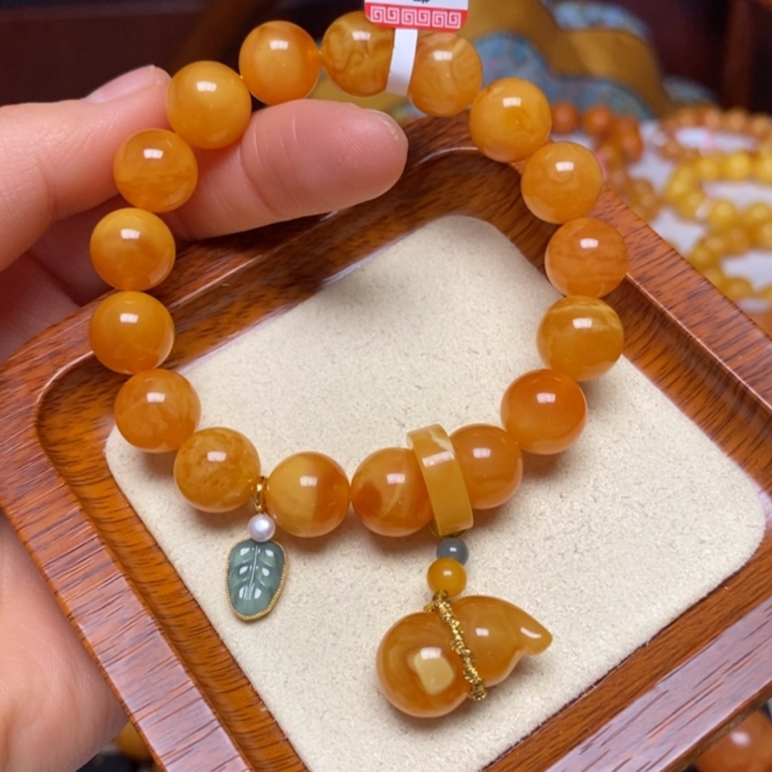 【闪购商品】蜜蜡手链未镶嵌手串