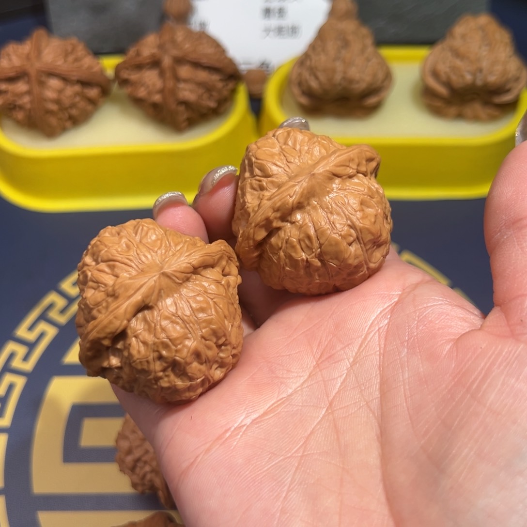 文玩核桃把件南瓜41全品