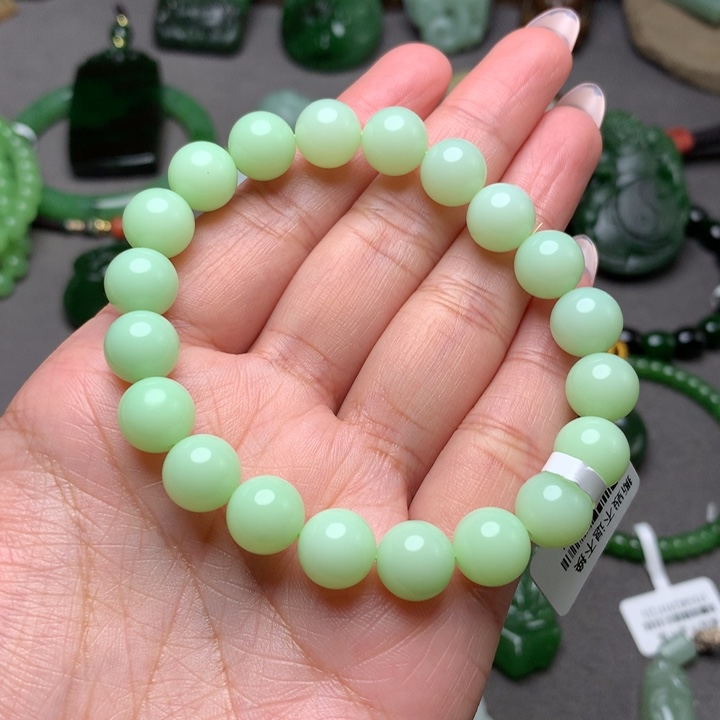 4***笑和田玉未镶嵌手串