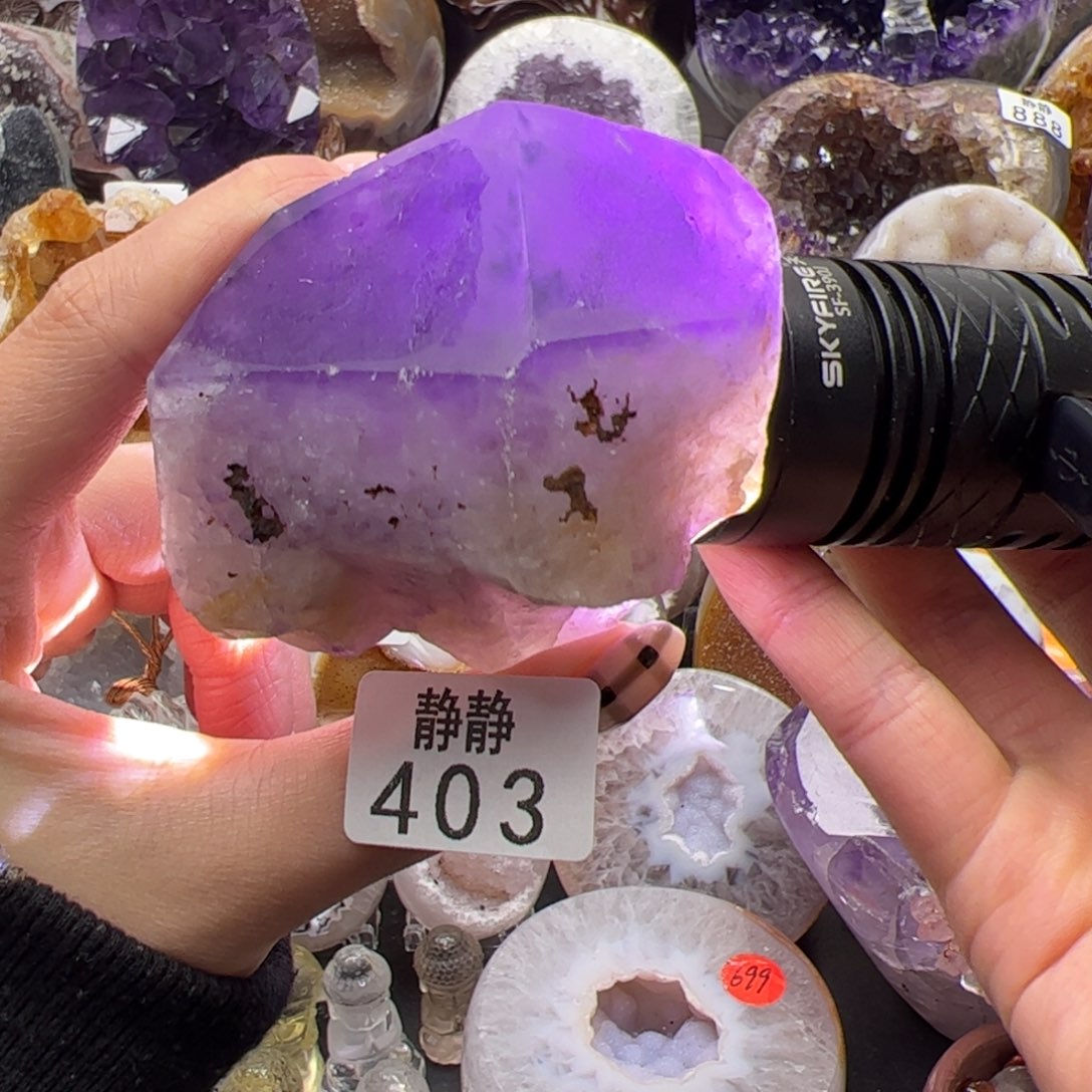 未镶嵌大型摆件（非配饰）紫晶403