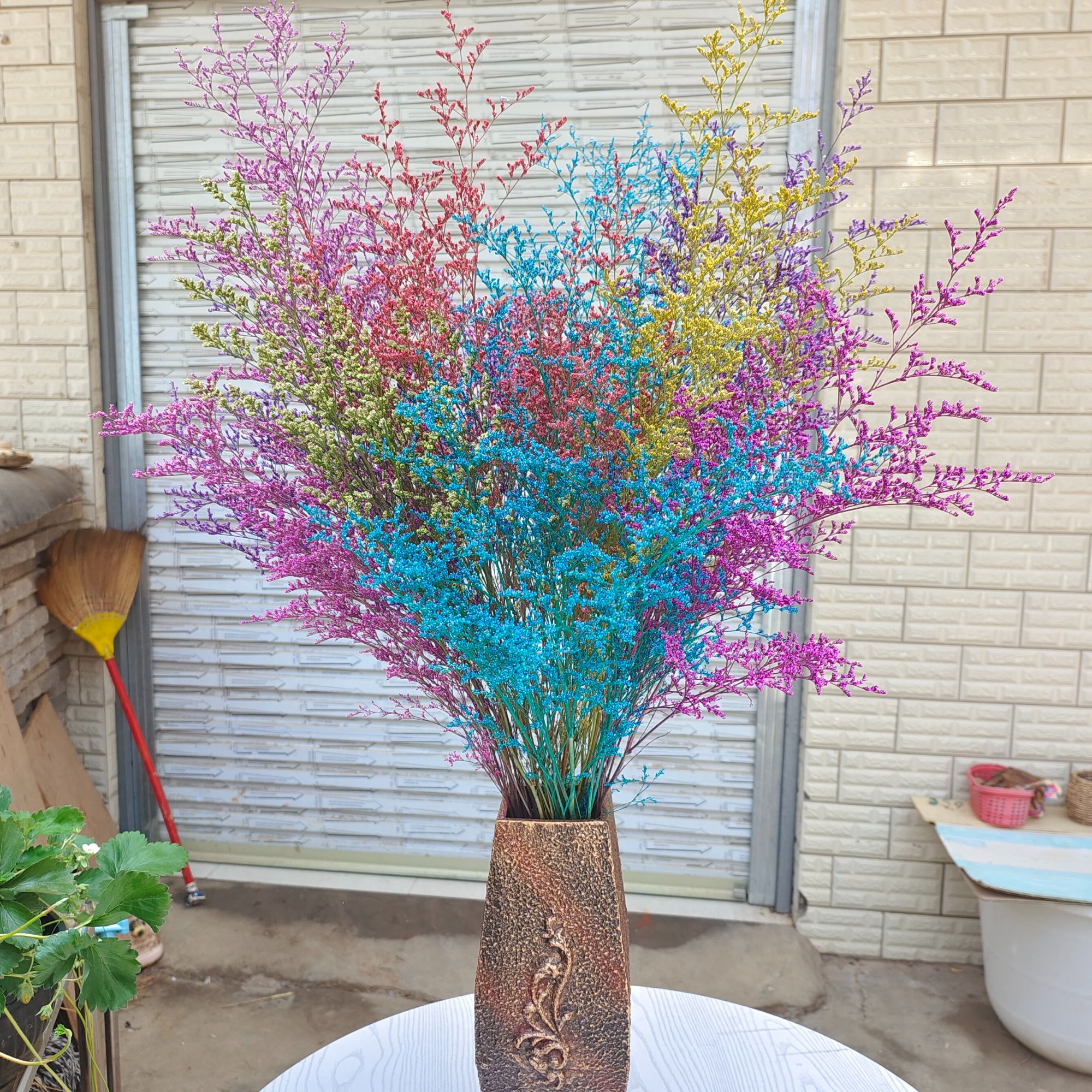 情人草水晶花干花 真花 永生干花 美观漂亮 长久鲜艳装饰 不放水