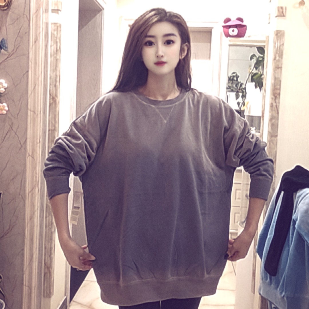 情侣款外贸休闲大板卫衣092