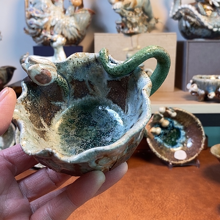 瓷片今天晚上好开心好