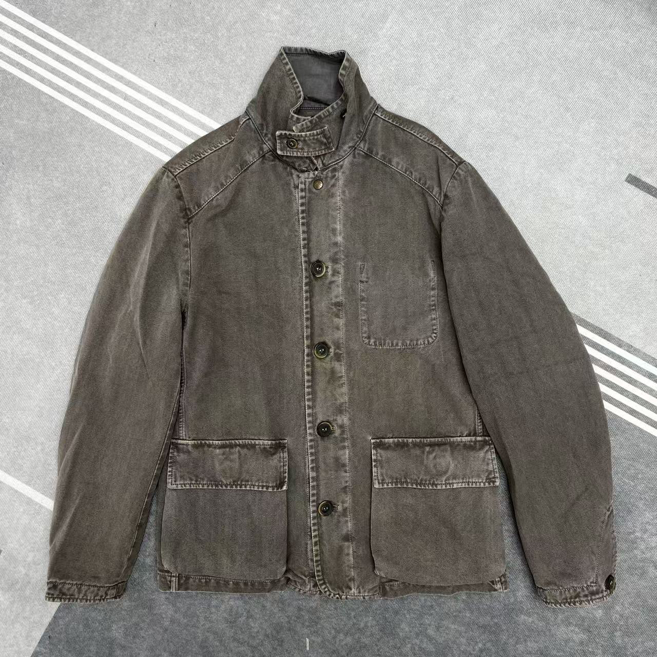 未使用 maje 奢侈品希尔斯牛仔外套男士春夏秋款