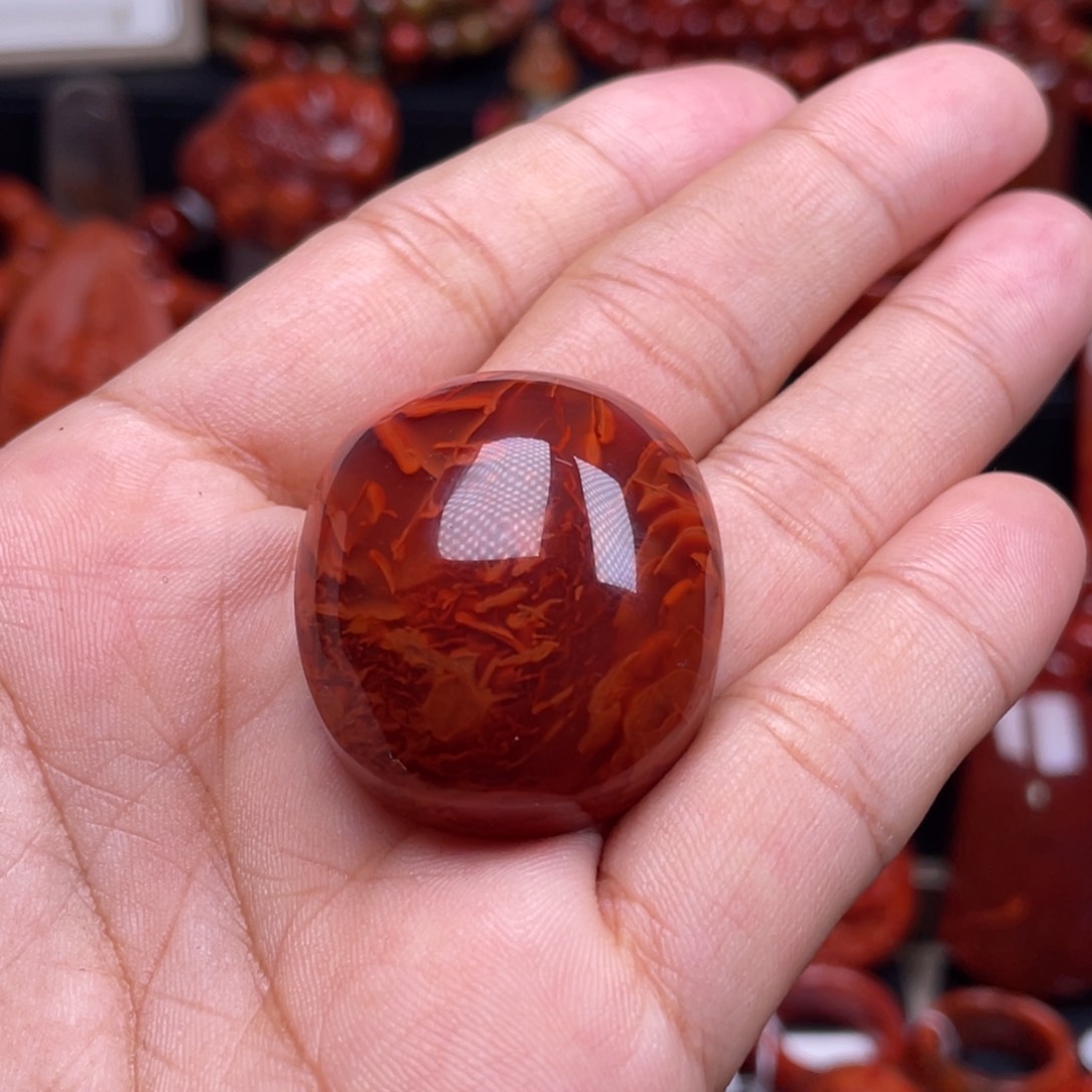 南红玛瑙珠宝奇石未镶嵌吊坠