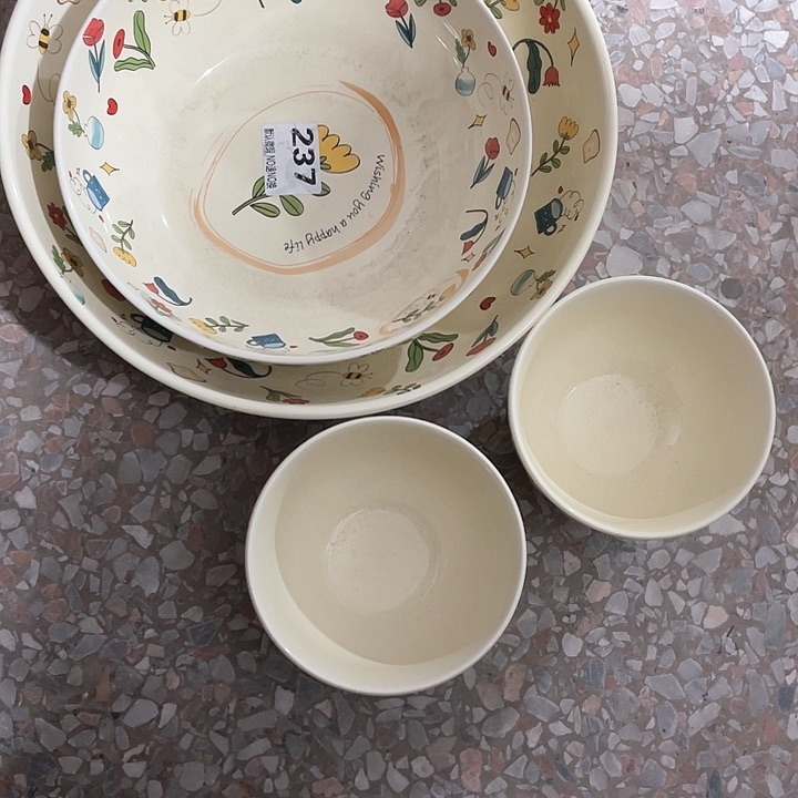 微瑕陶瓷完美主义者勿拍@****红2碗2汤各一个