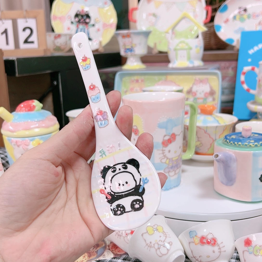 可爱陶瓷高温手作