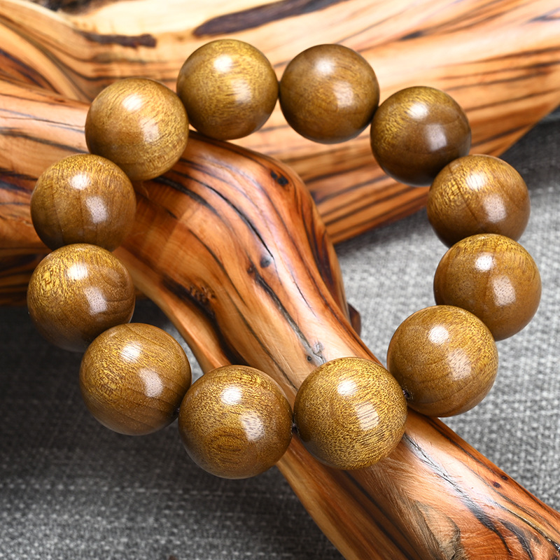 【半价抢】精品金丝楠素圈文玩手串盘玩百搭饰品