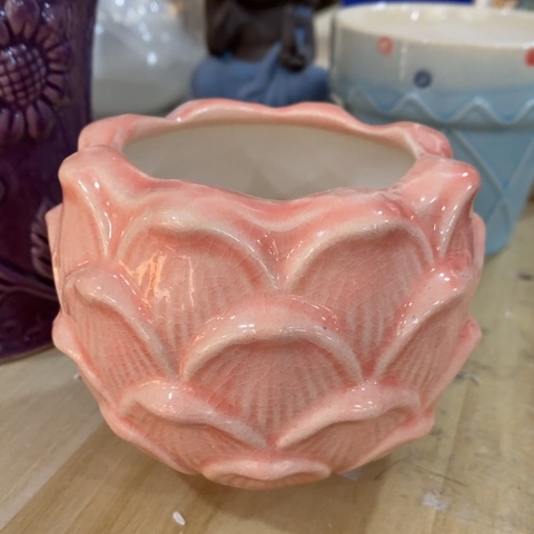 陶瓷小莲花粉色3133131331