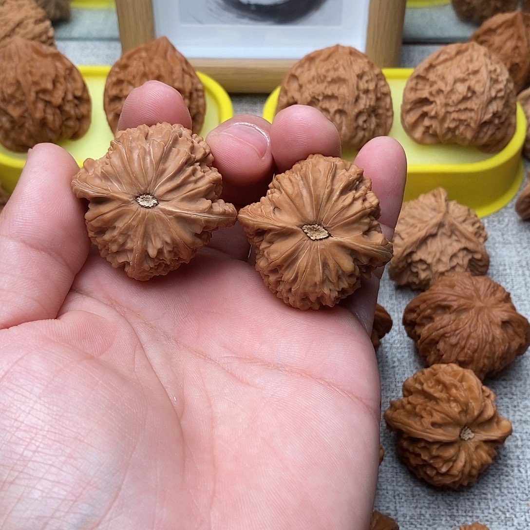 吊坠文玩核桃40原装磨盘