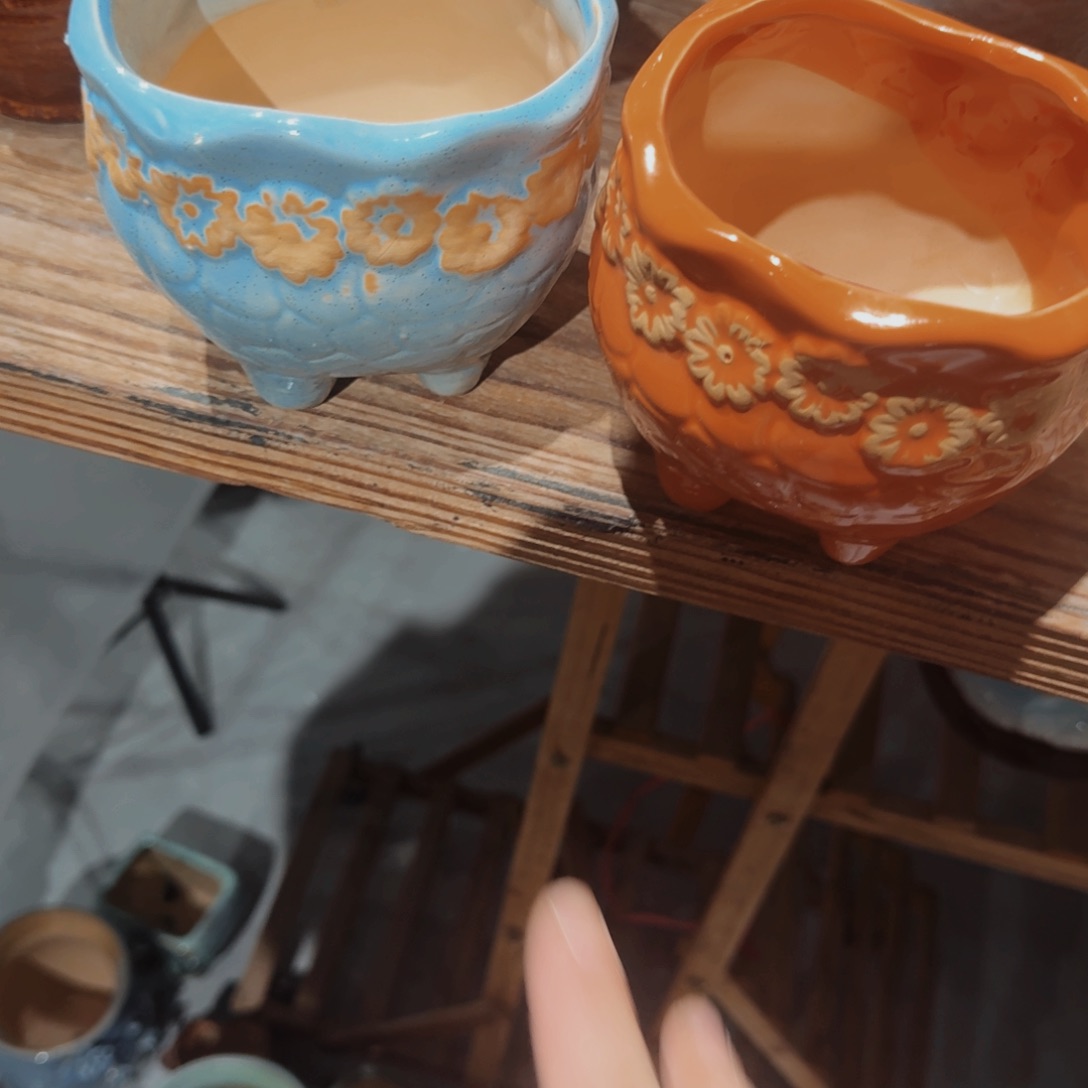 紫砂花盆粗陶盆醋