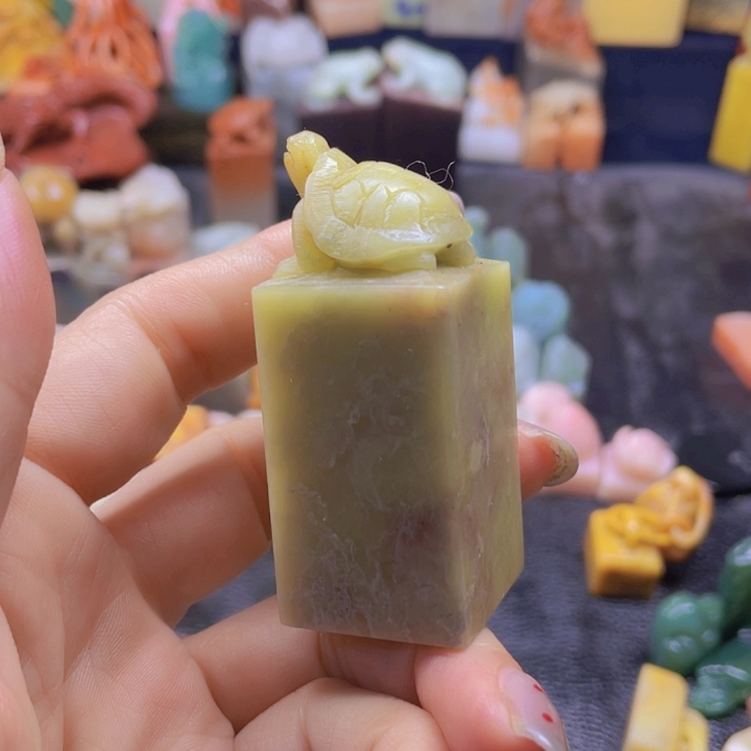 昌化石印石青田封门