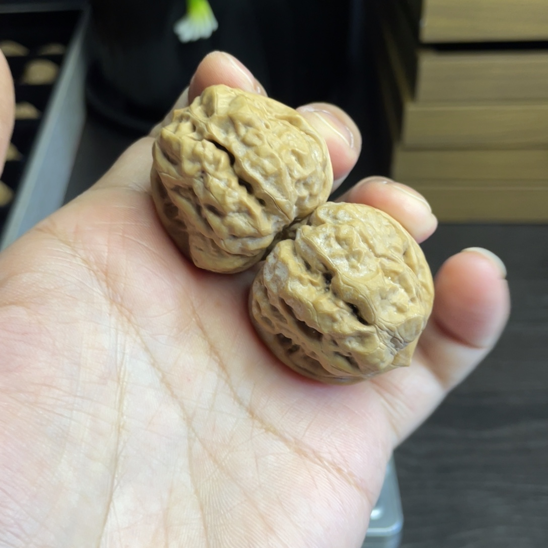 䋍***熊吊坠文玩核桃蛤蟆36