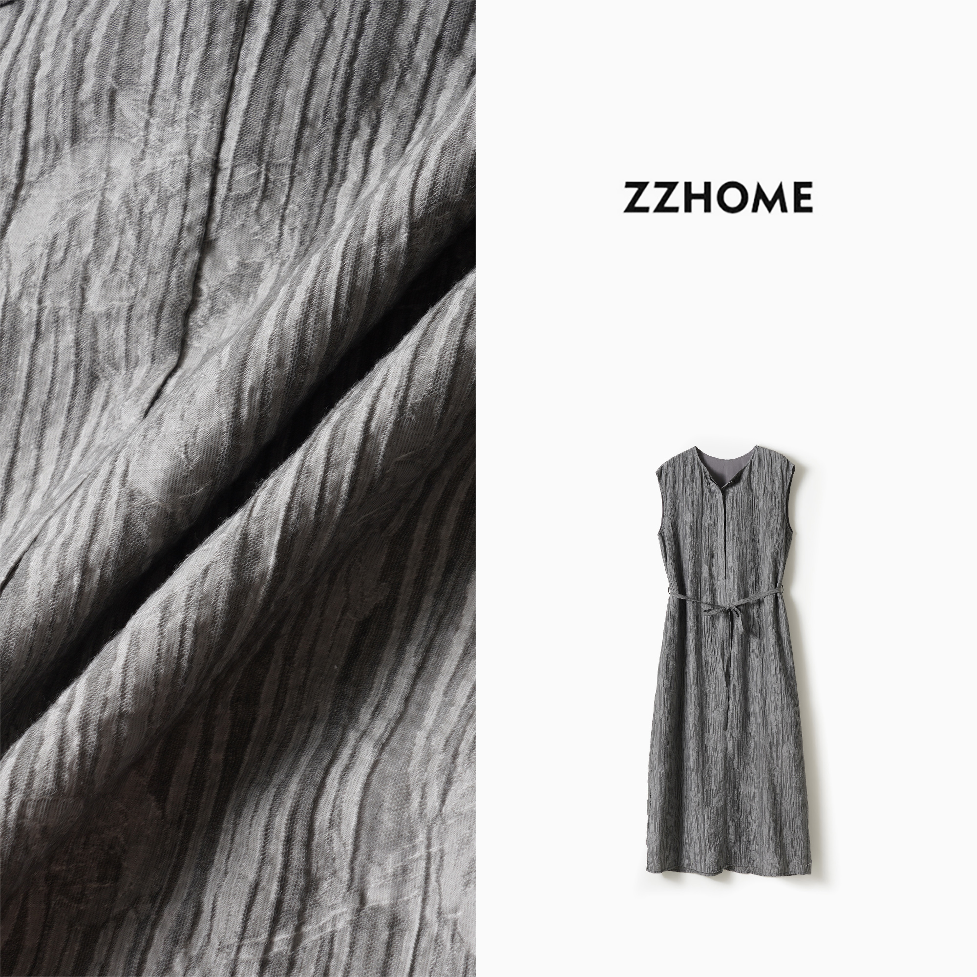 ZOZO HOME | 递进美学立体肌理感连衣裙q174221p