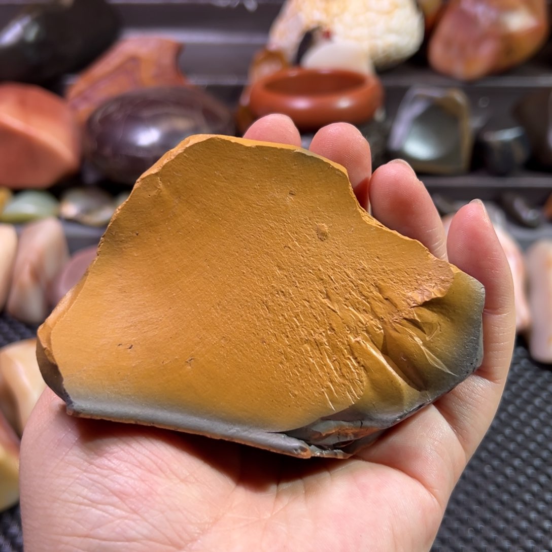 乡**趣静辉品石泥石原石