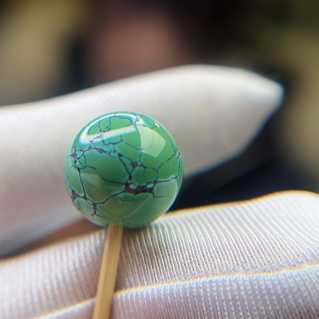 绿松石珠宝奇石未镶嵌14.4