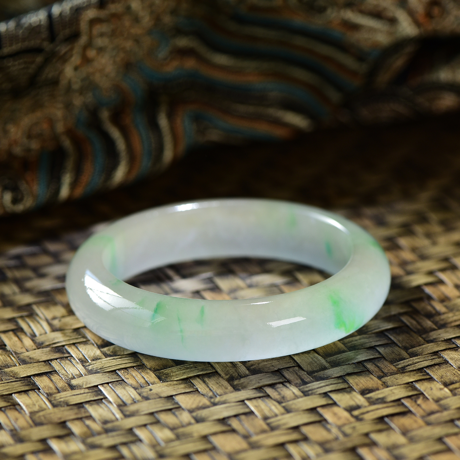 时尚缅风美人翠饰品手镯