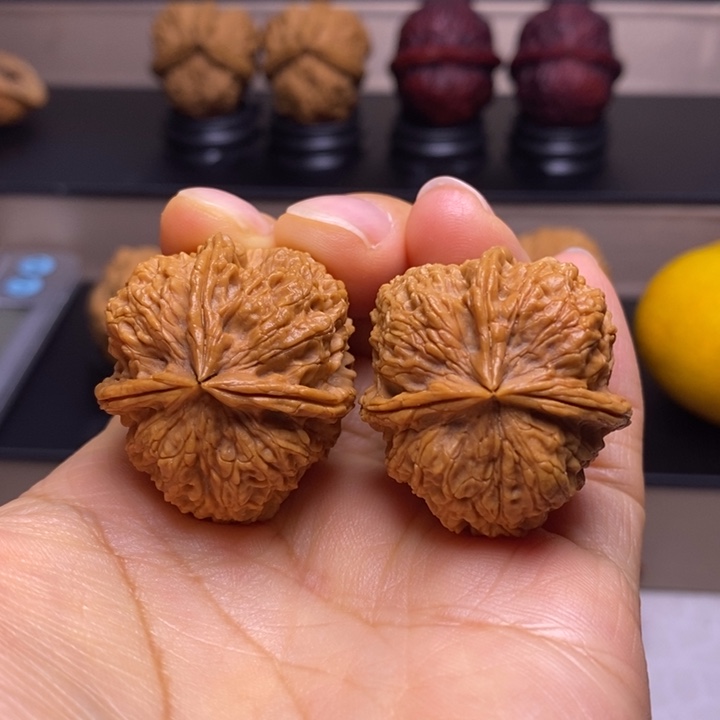 把件文玩核桃福利三楞1