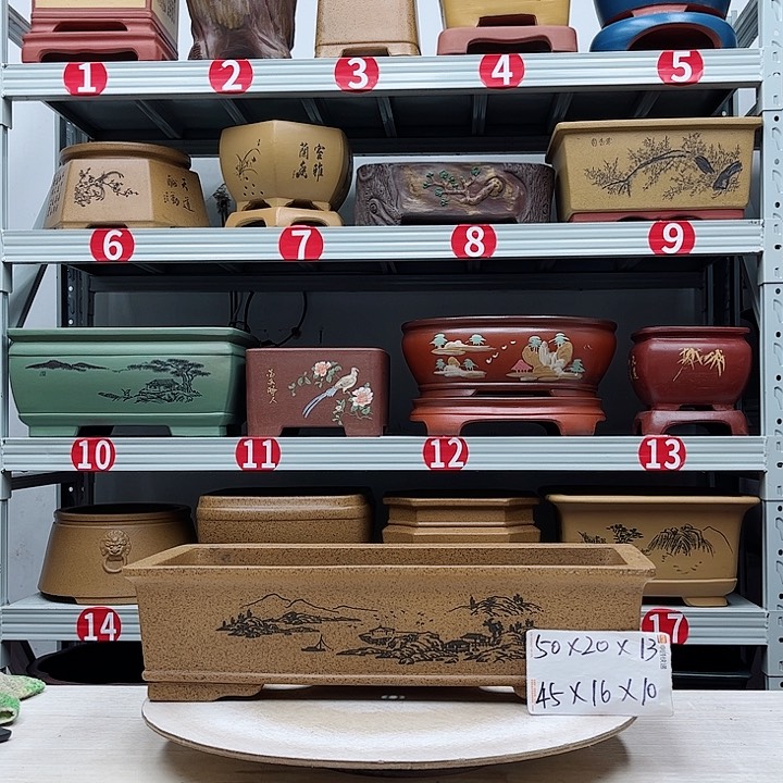 紫砂花盆紫砂花盆