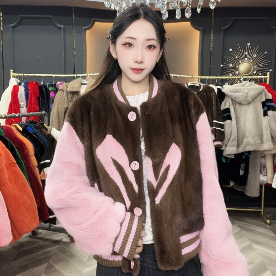 冬季新款时尚水貂