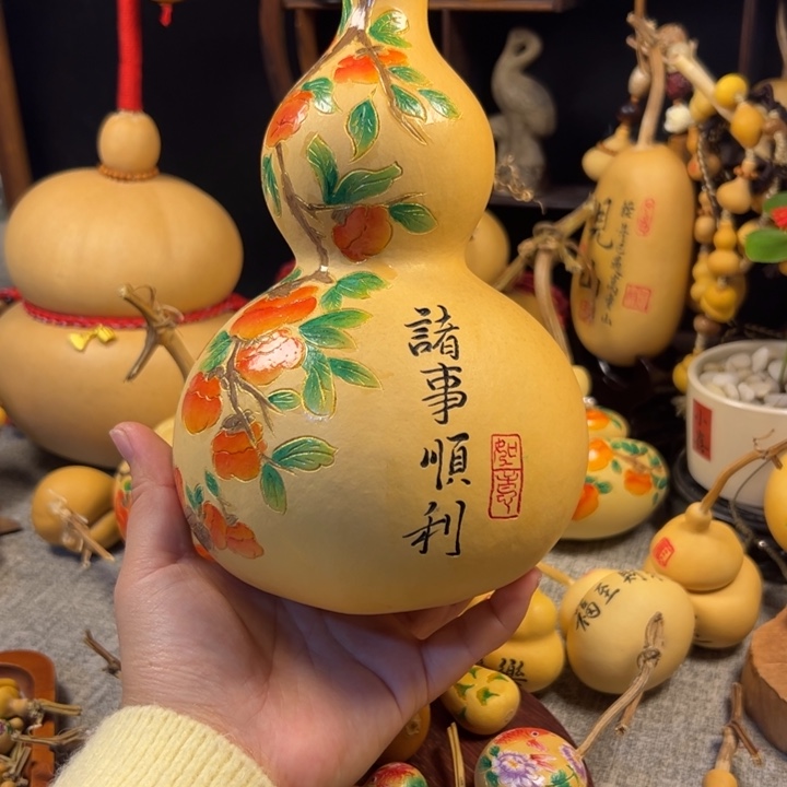 凌***木好看的葫芦福禄寿喜财好