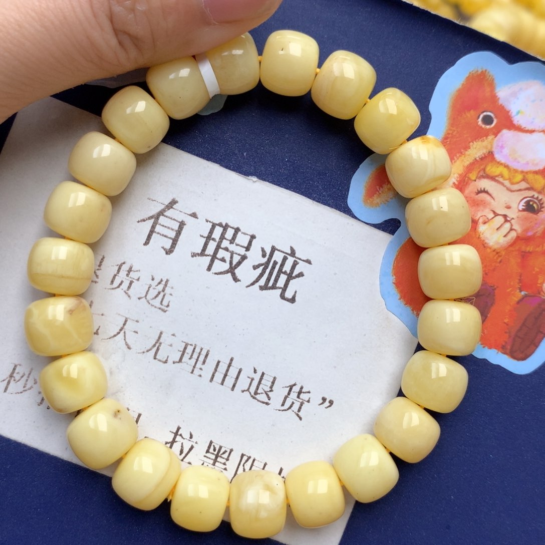 蜜蜡银S925镀金镶嵌珠宝奇石3