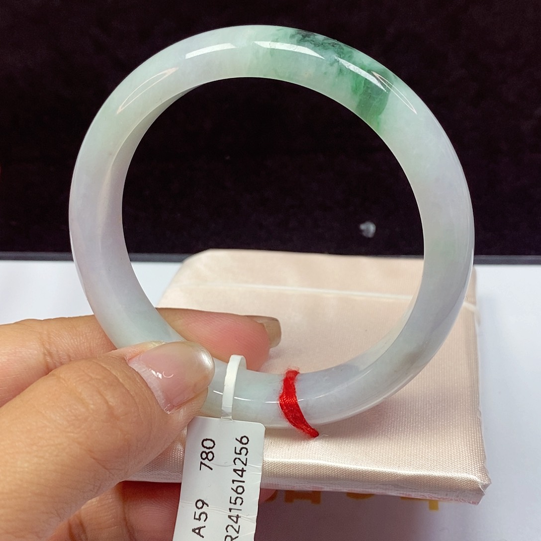 翡翠手镯未镶嵌翡翠手镯59圈