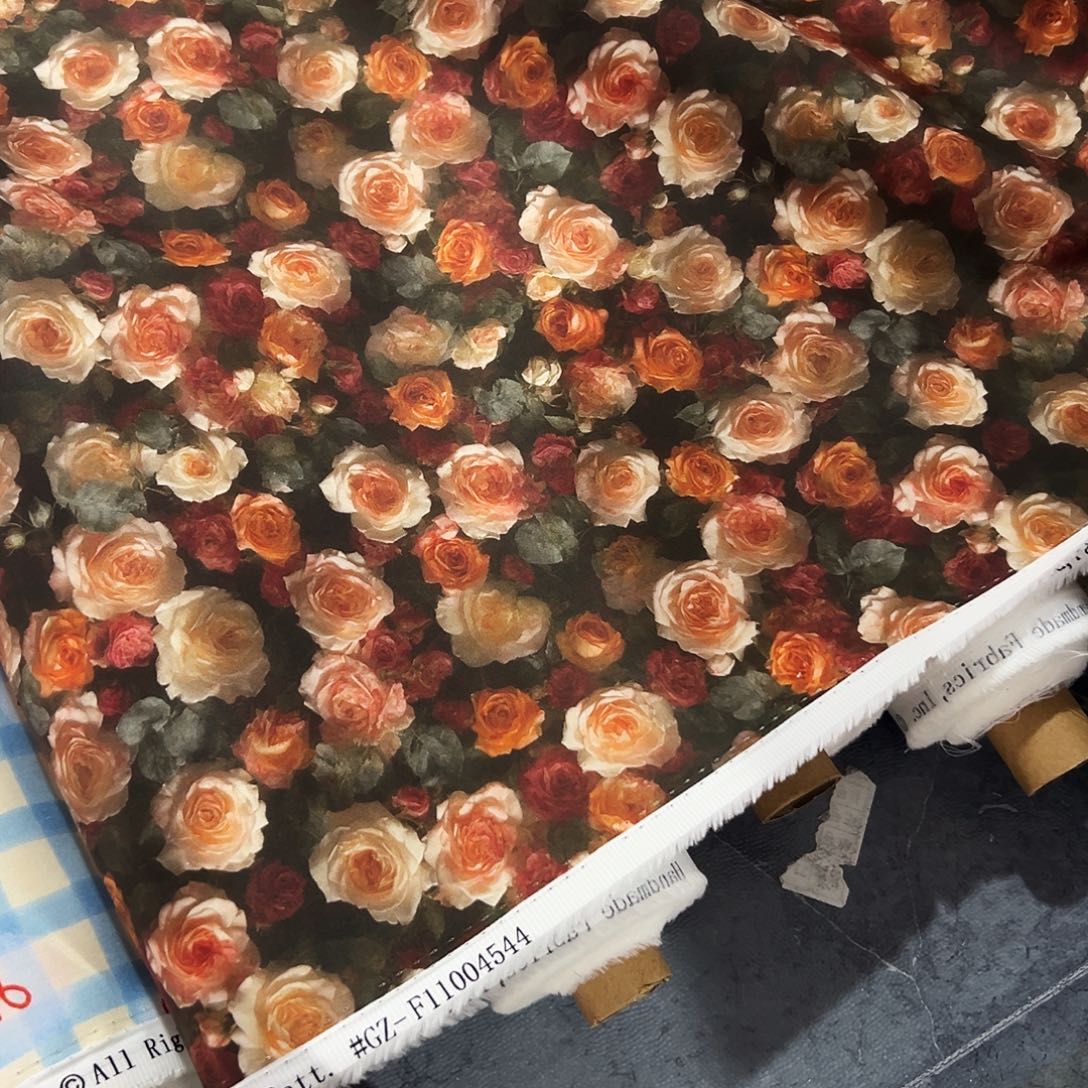 棉一米价纯棉60支加密贡缎1.1宽果子D