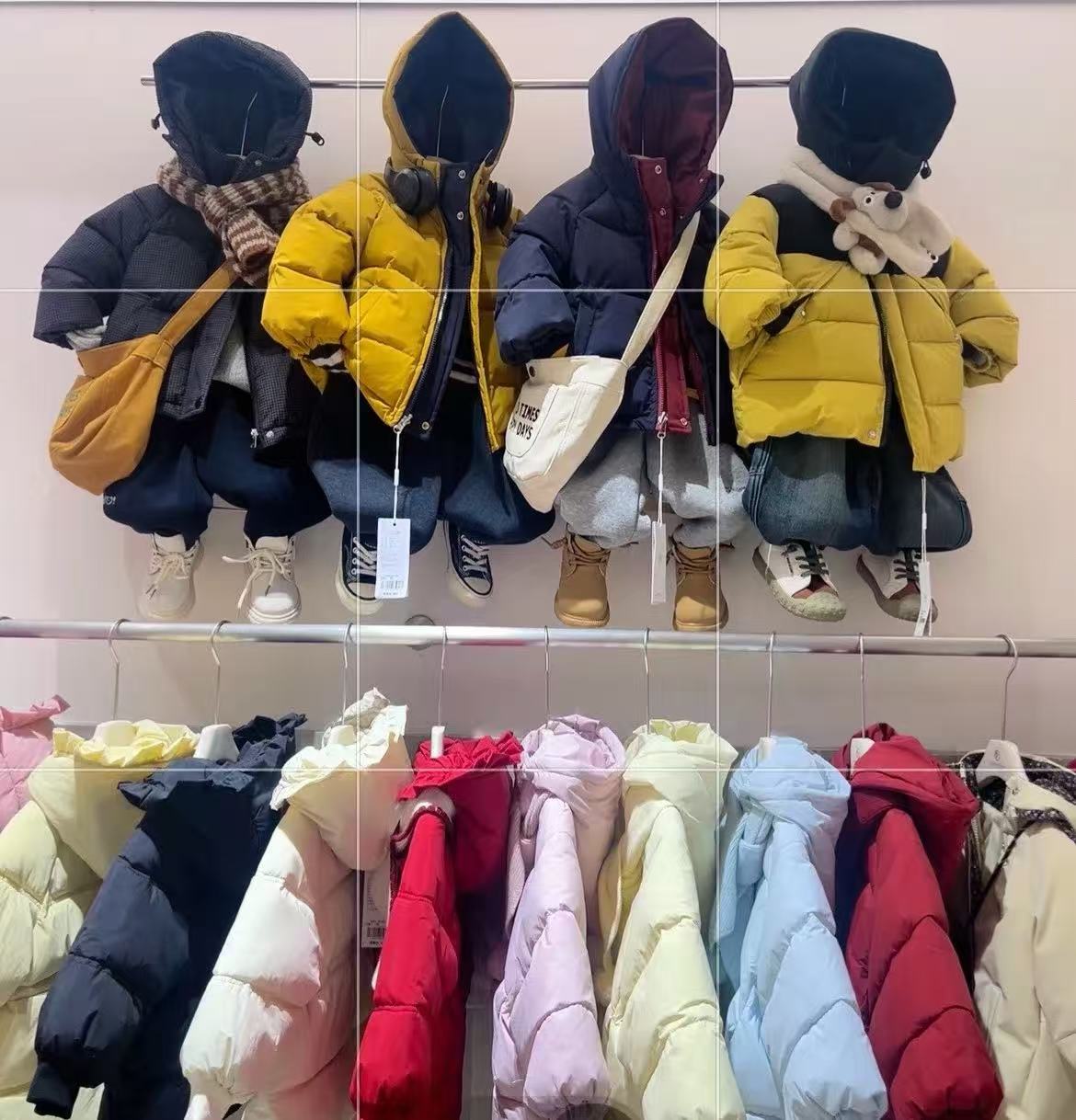 【100-199】断码男童女童童装90-170码羽羽服按主播号码拍一号一物