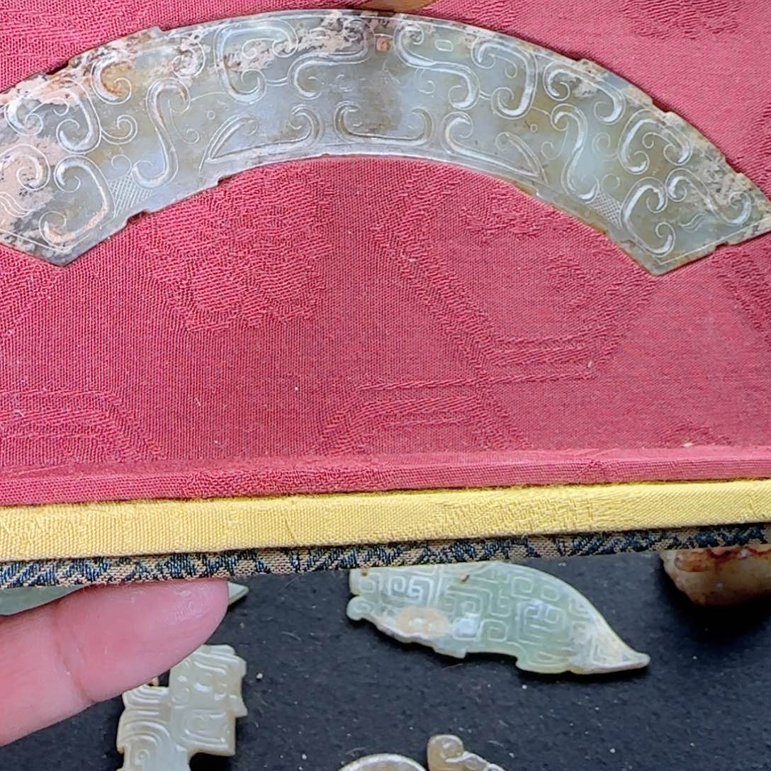 7***E和田玉（糖玉）未镶嵌挂件