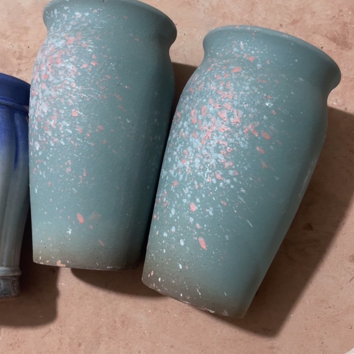 花盆紫砂口径14高度26两只正品