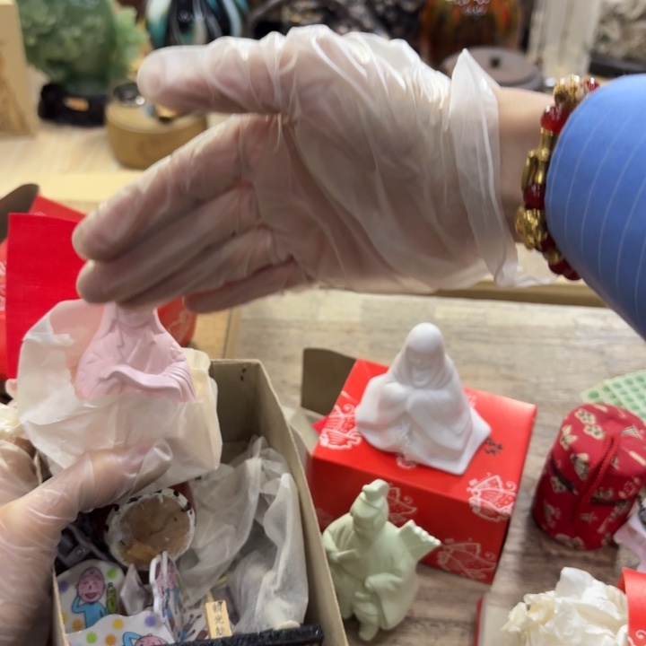 陶瓷古美术置物摆件