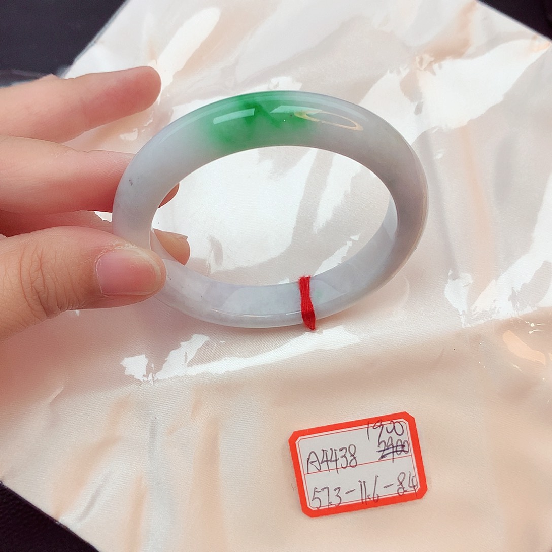 翡翠手镯未镶嵌天然缅甸翡翠A货