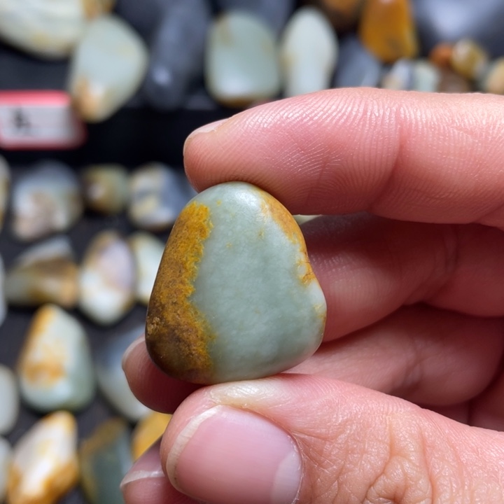 和田玉未镶嵌挂件68