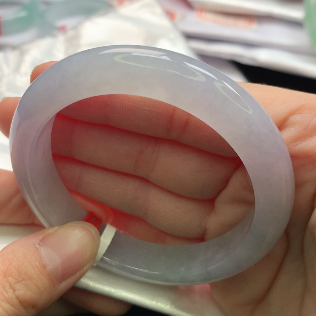 翡翠手镯未镶嵌5556圈